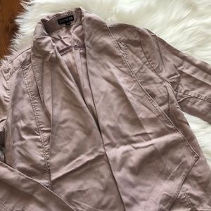 NWOT | Express Asymmetrical Draped Front Blazer
